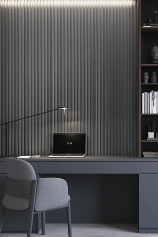 Vilo Mpc M Çıta Duvar Paneli Brushed Steel 265cm Yapıştırmalı Montaj - Neme Ve Darbeye Dayanıklı