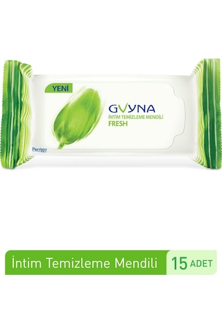 Gvyna İntim Genital Bölge 15' Li Temizleme Mendili