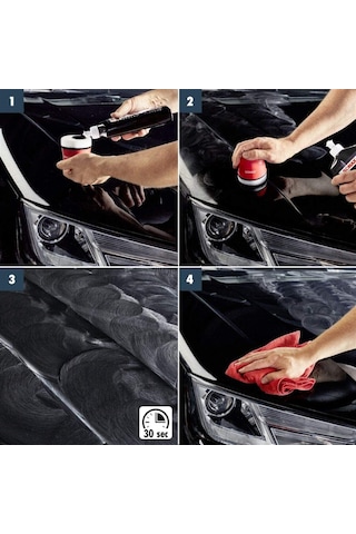 Sonax Renkli Nano Parlatıcı Ve Koruyucu Cila Siyah 250 Ml