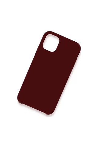 Newface Apple, Uyumlu iPhone 11 Pro Max Kılıf Lansman Legant Silikon - Bordo