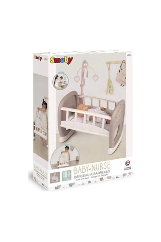 Smoby Baby Hemşire Küçük Bebek Beşiği 220372