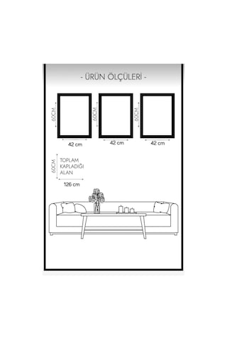 Ayetel Kürsi Felak Nas 3 Parça Pleksi Gold Aynalı Tablox