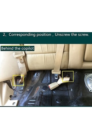 Wondernest Honda 8. Nesil Accord 2008-2012 İçin Zl-2029 Araba Sol Yan Arka Koltuk Isofix Arayüzü