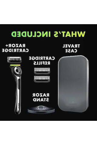 Peeling Özellikli Tıraş Seti - Seyahat Çantalı