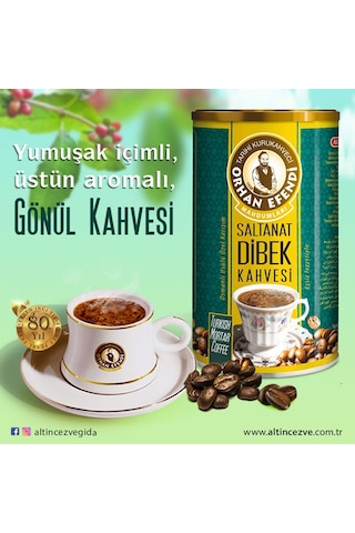 Altıncezve Orhan Efendi Saltanat Dibek Kahvesi 250 G