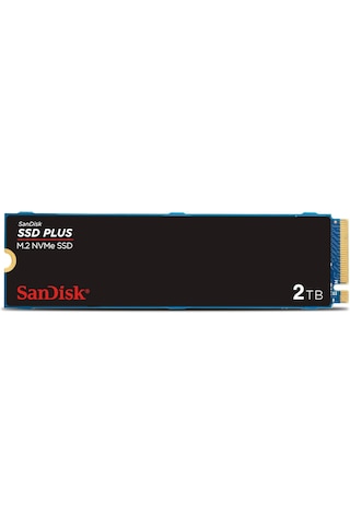 SanDisk SDSSDA3N-2T00-G26 SSD PLUS 2 TB 3200 MB-3000 MB/s M.2 PCIe Gen 3.0 NVMe SSD