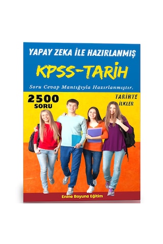 Yapay Zeka İle Kpss Tarih Güncel Müfredat