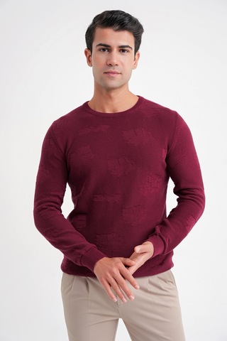 Efor Tr 884 Triko Comfort Bordo Bordo