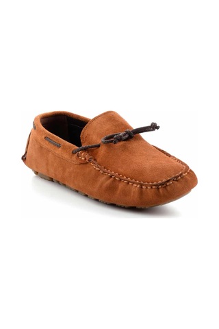 Bambi Taba Leather Erkek Loafer Ayakkabı E01549913402 Taba