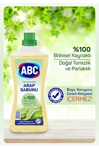 ABC Tüm Yüzeylerde Sıvı Arap Sabunu 2 x 900 ML