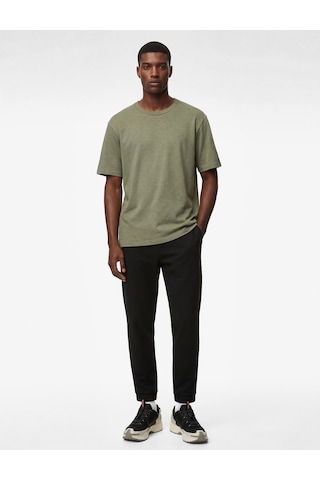 Koton Regular Fit Kısa Kollu Pamuklu Basic Bisiklet Yaka Tişört Yeşil 6sam10037mk