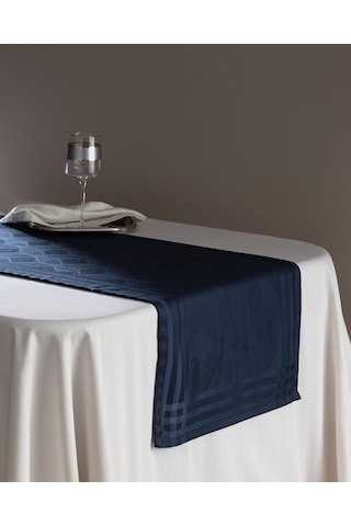 Madame Coco Mayenne Runner - Lacivert - 45x160 Cm 8684427113981 Lacivert