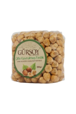 Gürsoy Çifte Kavrulmuş İç Fındık Oturan Paket 2 x 250 G