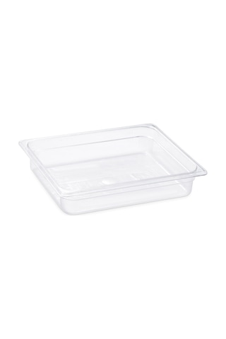 Plastport Kırılmaz Şeffaf Gastronom Küvet 1 2-65 Çok Renkli
