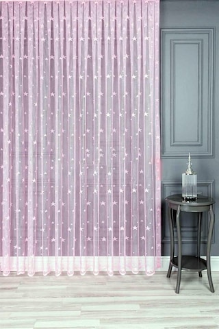Evdepo Home Kullanıma Hazır Örme Tül Perde (541981746)