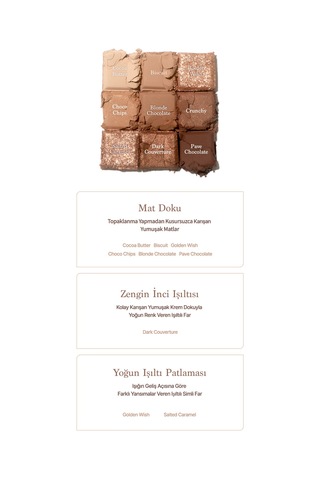 Dasique Mat Ve Işıltılı Renk Seçenekleri Sunan Far Paleti Shadow Palette 11 Chocolate Fudge 11 Chocolate Fudge