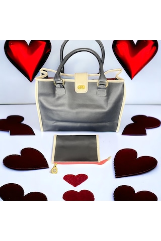 Estee Lauder Büyük Boy Lacivert Günlük Ve Gece Kol Çantası Şık Vintage 6087480