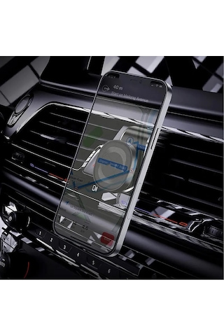 Araç Torpido Havalandırma İçin Mıknatıslı Telefon Tutucusu Mandal