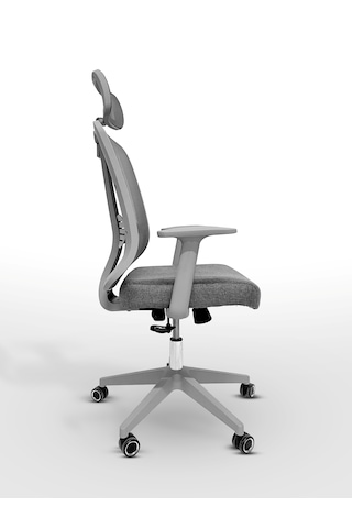 Zeon Büro Ofis Sistemleri // Comfort Mood Gray Yönetici Koltuğu Ofis Çalışma Koltuğu Gri