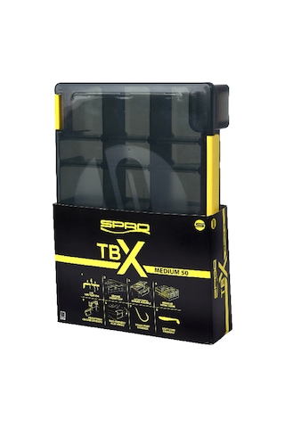 Spro Tbx50m 250x175x50cm Siyah Balıkçı Malzeme Kutusu
