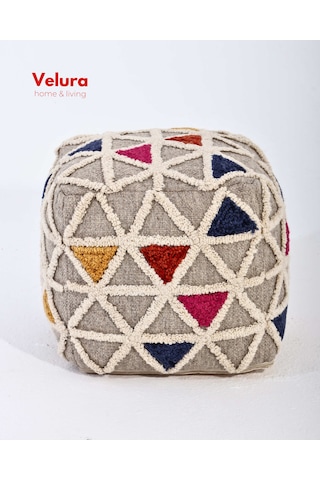 Magnus Grey - Multi - Puf Çok Renkli