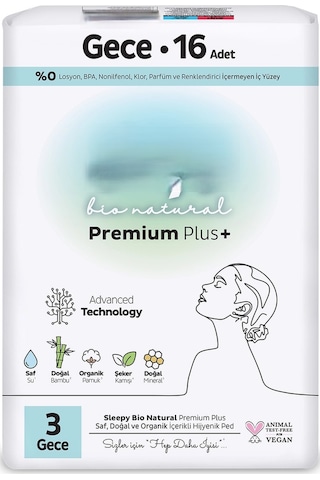 Premium Plus Gece Ped 16 Adet
