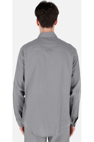 Colin's Colins Normal Kesim Shirt Yaka Cepsiz Yeşil Erkek Uzun Kol Gömlek Cl1068759 Cl1068759 Q1.v1 Kha Haki