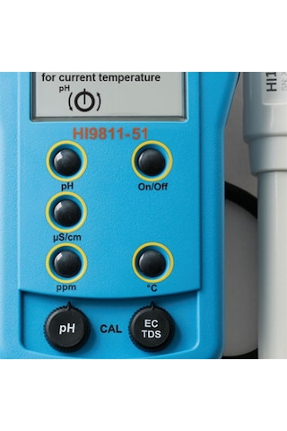 Hanna Hı 9811-51 Harici Problu Ph / Ec / Tds / Sıcaklık Ölçer