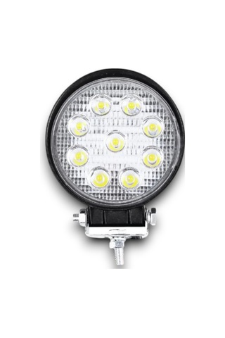 Led Far Yuvarlak 9 Led 27 Watt Siyah 3010506