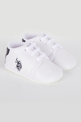 U.S. Polo Assn. Erkek Bebek Ayakkabı 5274-33752 Beyaz