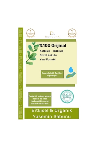 %100 Doğal Güzel Kokulu El Yüz Saç Vücut Cilt Orijinal Yasemin Sabunu - 1 Adet Karışık