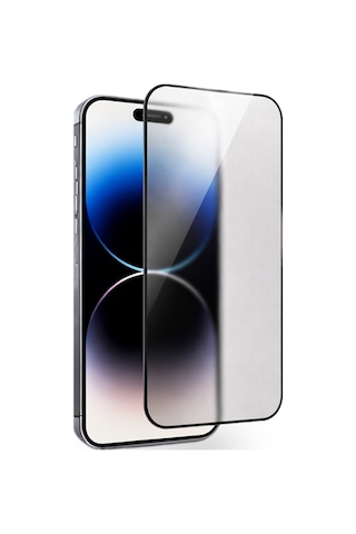 Apple Uyumlu iPhone 17 / 17 Pro Ar & Ag Mat Yansıma Önleyici Temperli Cam Ekran Koruyucu