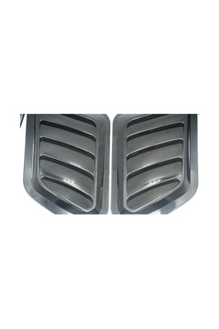 Off Road Arazi Aracı Otomobil Ön Kaput Glossy Black Air Flow Rüzg
