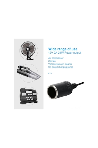 Xindoker 12v 2a Ac/dc Adaptör, 100-240v Giriş, 24w Çıkış, Siyah Renk