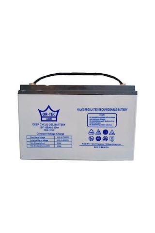Or-tec 12v 100a Jel Akü