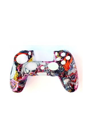 Playstation 4 Desenli Kol Koruyucu Silikon Kılıf 7p4