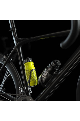 Enlee 650 Ml Dağ Bisikleti Su Şişesi Bpa Içermez Fda Sertifikası Olmadan - Güzel Kız/Siyah