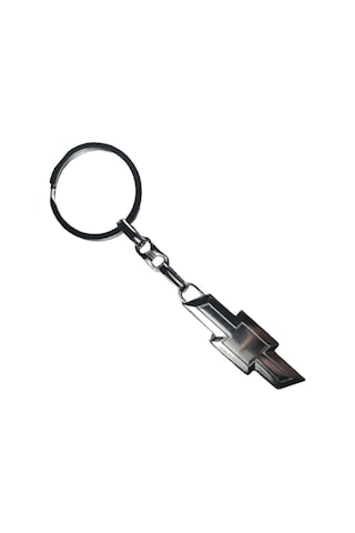Chevrolet Uyumlu Anahtarlık 3D Metal Otomobil Anahtarlığı - Krom Kaplama