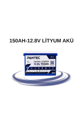 Pantec 150ah-12.8v Lityum Akü
