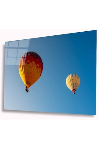 Uçan Balon Cam Tablo 4mm Dayanıklı Temperli Cam
