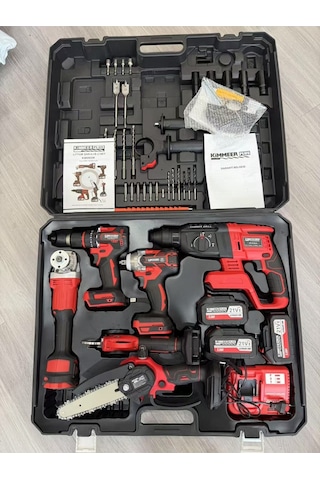 Kimmeer Plus 6 Lı Set 2025 Yeni Nesil Hilti-13 Mm Vidalama-testere-makas-spiral-450 Nm Torklu Kimmeer Plus 6 Lı Set 2025 Yeni Nesil Hilti-13 Mm Vidalama-testere-makas-spiral-450 Nm Torklu