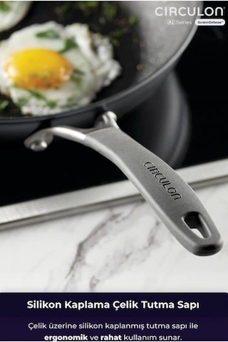 Circulon 28 Cm Kızartma Tavası Gri