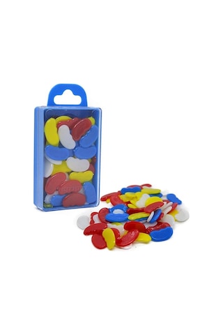 Sayı Fasülyesi 1 Paket Plastik Sayı Sayma Fasülyeleri 1. Sınıflar İçin Renkli Fasulye