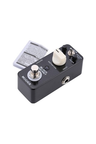 Mooer Black Secret Mikro Mini Distorsiyon Elektro Gitar Siyah