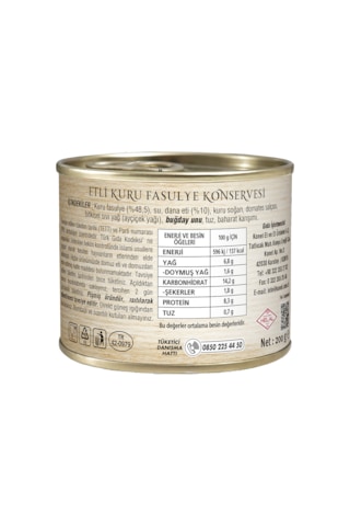 Konet Etli Kuru Fasülye 200 G