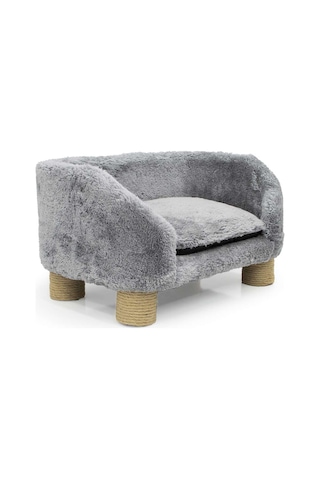 Gobypet Peluş Kedi Koltuğu, Yumuşak Lüks Kedi Köpek Yatağı, Kedi Köpek Koltuğu