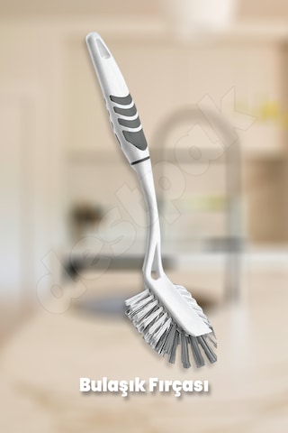 Banyo Lavabo ve Bulaşık Fırça Seti 3'lü