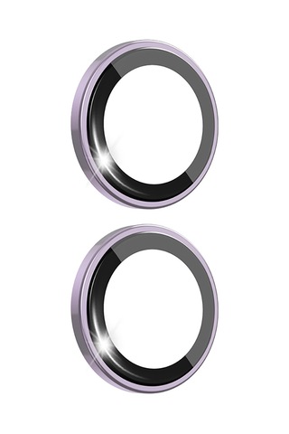 Apple Uyumlu iPhone 17 Wiwu Lg-003 Lens Guard Çizilmeye Dayanıklı Safir Kamera Lens Koruyucu Açık Mor