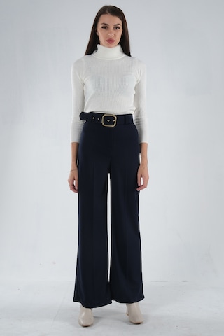 Feminist Lacivert Bol Paça Pantolon 3974959.02 Lacivert