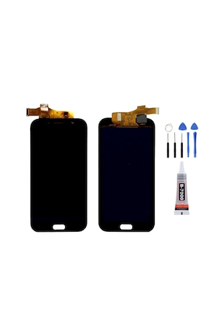 Samsung A7 2017 A720 Siyah Uyumlu Lcd Ekran Dokunmatik Tamir Seti Yapıştırcı Set Yedcom